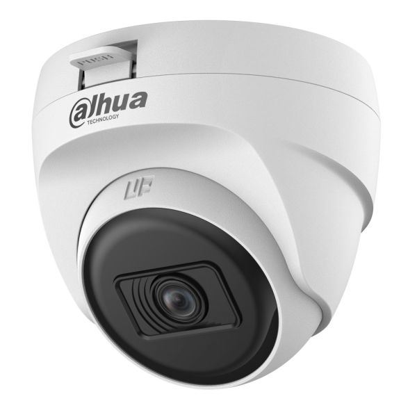 HD-CVI видеокамера 5Мп Dahua DH-HAC-T1A51P-U-0280B-S2 с ИК-подсветкой до 25 м