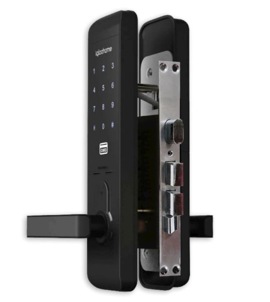 Электронный замок igloohome Mortise 40-90 мм с ручкой