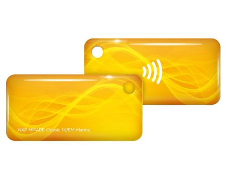 Брелок комбинированный EM-Marine + Mifare Plus SE 1K, 4/7 byte UID (и режим SL1 (Classic ))