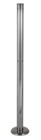 Универсальная стойка ограждений УС1 Хром