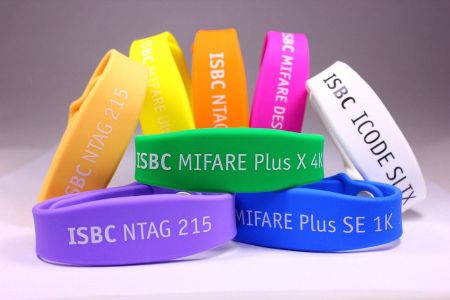 Силиконовый NFC-браслет (с кодировкой, vCard по ТЗ клиента) (жен./дет.)