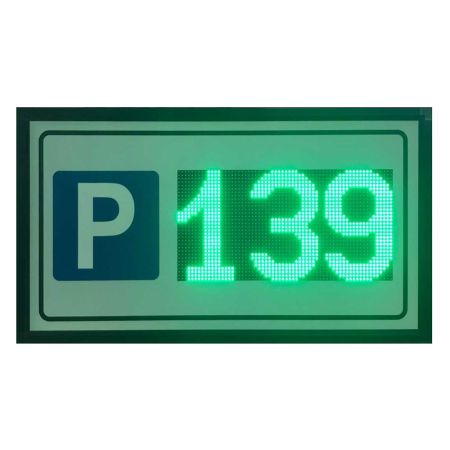 Табло количества свободных мест в паркинге Инфопаркинг Инфотаб Матрикс Р2/Q6/220