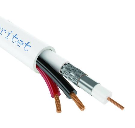 Кабель комбинированный Паритет КВК-В-1,5ф 2х0,50 для видеонаблюдения