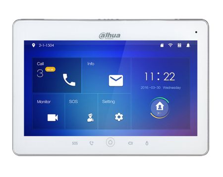 IP-видеодомофон Wi-Fi сенсорный 10" Dahua DH-VTH5241DW