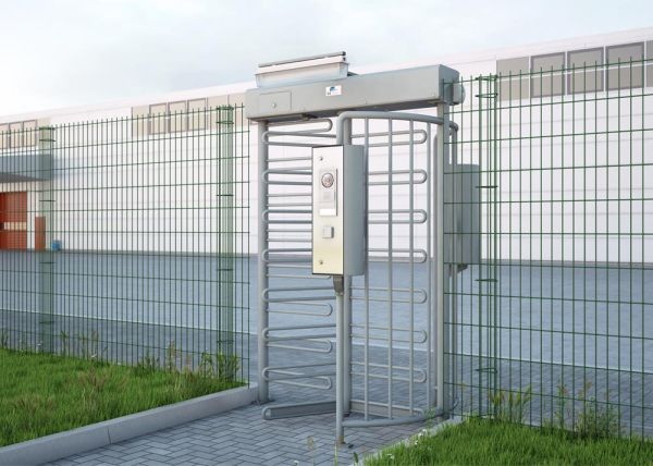 Полноростовой электромеханический турникет Magnetic MPT 333 (MPT333CA302), MGC, полукруглым формирователем прохода