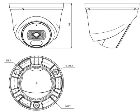 IP-видеокамера 4Мп RVi-1NCE4032 (2.8) IP-видеокамера 4Мп RVi-1NCE4032 (2.8)