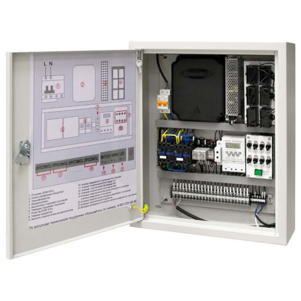 Блок управления боллардами DoorHan CB-HB220-8