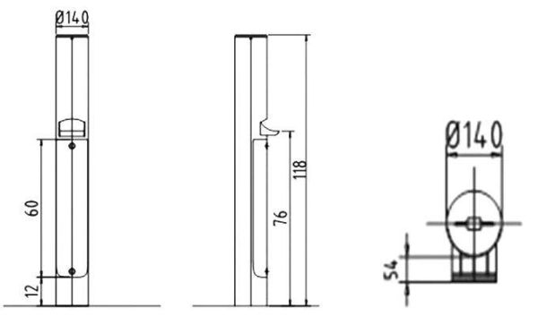 Картоприемник Kaba CRP-M01