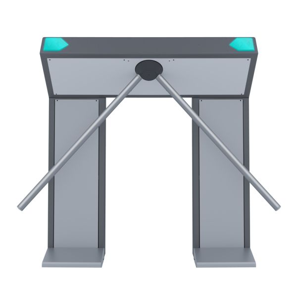 Турникет-дуопод моторизованный двухстоечный Rusgate T2-M-BF v.2 MF (с автоматическими планками Антипаника)