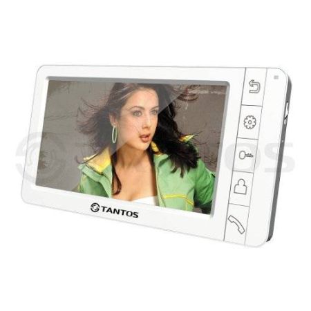 Монитор видеодомофона c кнопочным управлением TANTOS Amelie (белый) Монитор видеодомофона c кнопочным управлением TANTOS Amelie (белый)