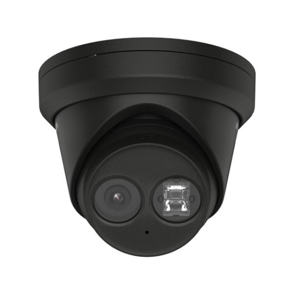 Уличная IP-видеокамера 8 Мп HikVision DS-2CD2383G2-IU (2.8 мм) с технологией AcuSense, черная