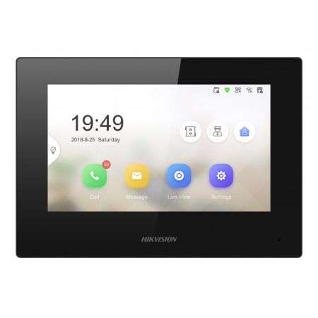 IP-видеодомофон 7″ HikVision DS-KH6320-LE1(B) с питанием по PoE