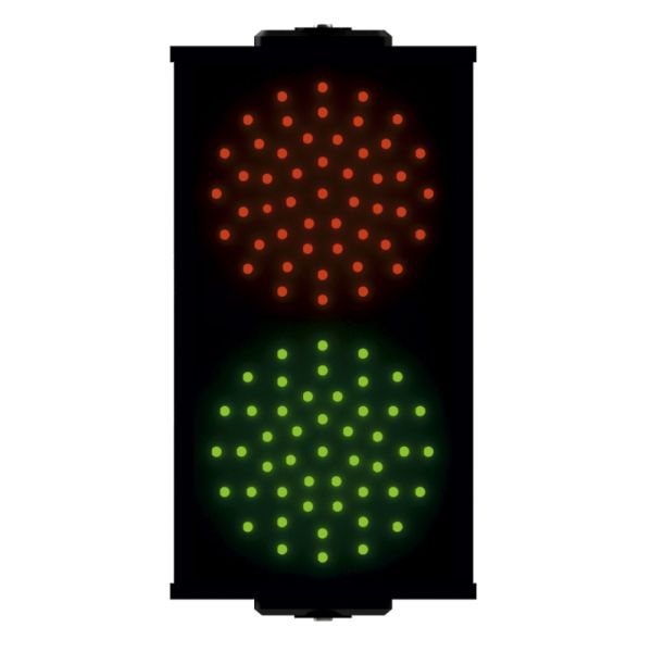 Светофор светодиодный двухсекционный Инфопаркинг ИС-1/12-24, 145 мм, 12 или 24В Светофор светодиодный двухсекционный Инфопаркинг ИС-1/12-24, 145 мм, 12 или 24В