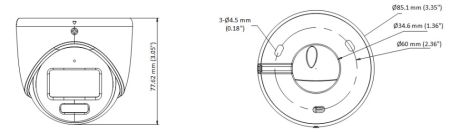 Уличная купольная HD-TVI видеокамера 2Мп HikVision ColorVu DS-2CE70DF3T-MFS (2.8 мм) с микрофоном (AoC)