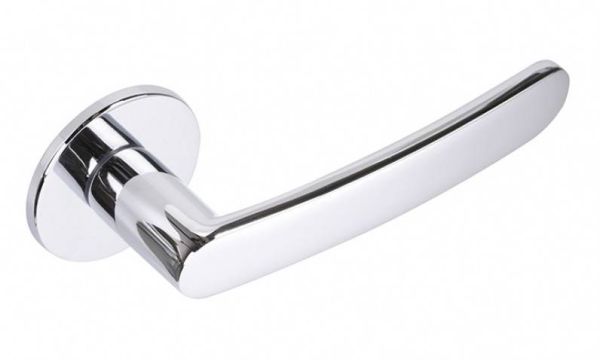 Ручка дверная Abloy Polar 6/002 Ms Cr (40-60 мм), латунь хромированная