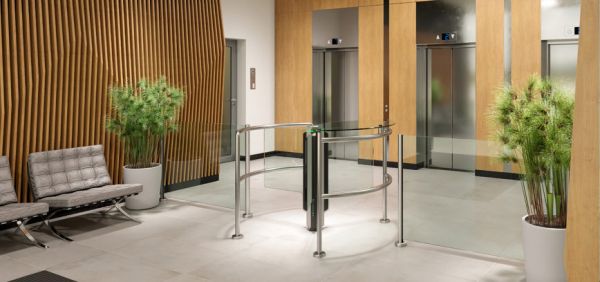 Створка из закаленного стекла Magnetic FMTW_G10E580, 994x630 мм, для турникетов mTwing