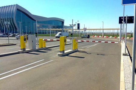 Въездная стойка АП-ПРО 01 КТ Комфорт с картонными билетами