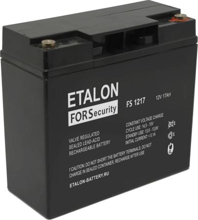 Аккумулятор Etalon FS 1217 (12В 17 А∙ч) Аккумулятор Etalon FS 1217 (12В 17 А∙ч)