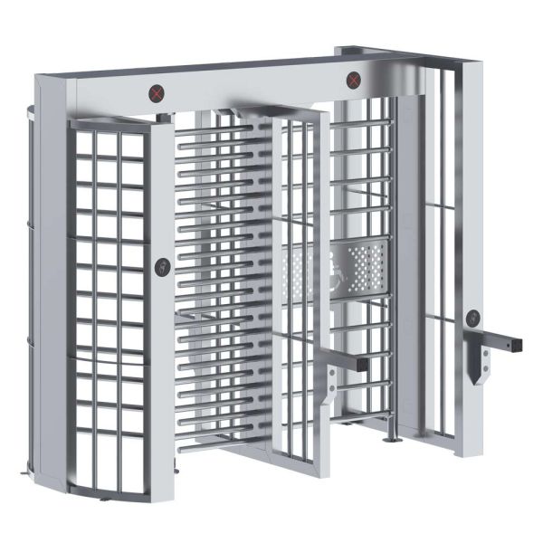 Полноростовой роторный турникет Блокпост Спектр СТ 4М с распашной калиткой