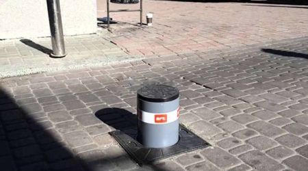 Электромеханический боллард BFT EASY RUS 220/500-6 с подсветкой