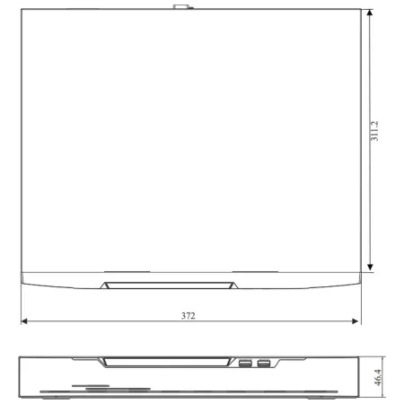 PoE-видеорегистратор 16-канальный RVi-2NR16281-P