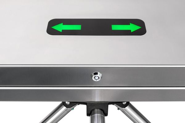 Турникет-трипод тумбовый PERCo-TTD-12AB, с крышкой C-10Р.2 (с планками Антипаника)