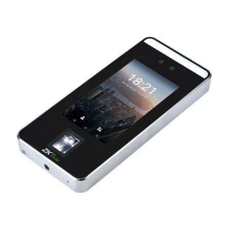 Биометрический считыватель ZKTeco SpeedFace-V5L с распознаванием лиц и отпечатков пальцев