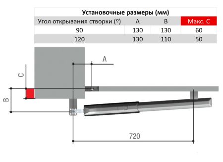Комплект автоматики Came ATI3000A combo KIT для двухстворчатых распашных ворот (A3000A KIT)
