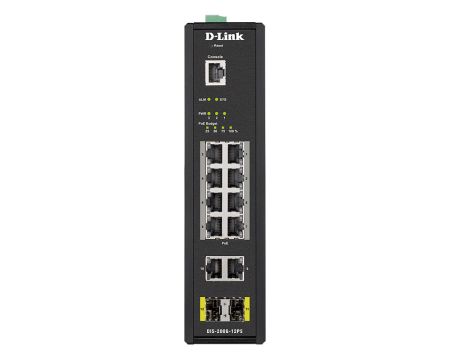 PoE-коммутатор D-Link DIS-200G-12PS