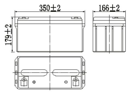 Аккумулятор Etalon FS 1265 (12В 65 А∙ч)