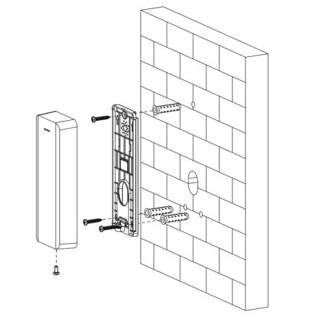 Считыватель Dahua DHI-ASR2100H-D карт EM-Marin, IP66