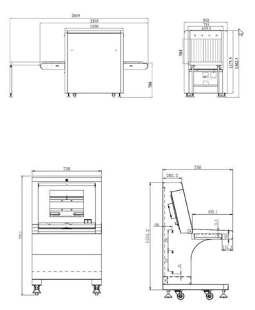 Рентгено-телевизионный интроскоп HikVision NP-SC6550HM
