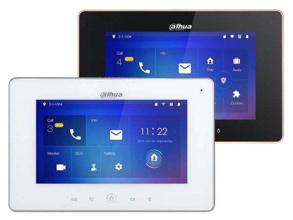 IP-видеодомофон Wi-Fi сенсорный 7" Dahua DH-VTH5221DW