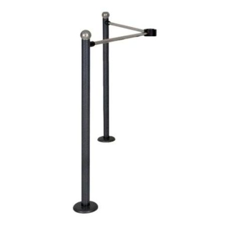 Ограждение "Ростов-Дон ОV-Р" ХРОМ (для полуростовых турникетов)