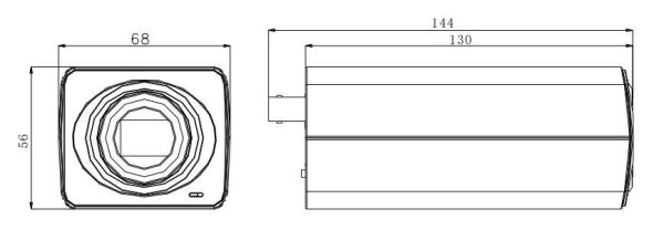 IP-видеокамера HikVision DS-2CD2821G0(C) 2Мп в стандартном корпусе