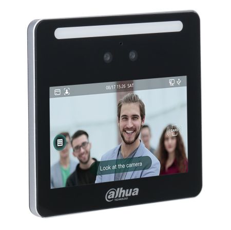 Биометрический терминал доступа Dahua DHI-ASA3213GL-MW с распознаванием лиц и УРВ