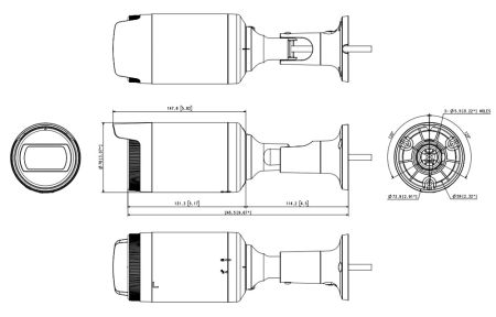 Уличная цилиндрическая IP-видеокамера 2Мп Wisenet LNO-6022R (4 мм) Уличная цилиндрическая IP-видеокамера 2Мп Wisenet LNO-6022R (4 мм)