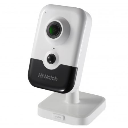 Компактная IP-камера Wi-Fi 2Мп HiWatch DS-I214W(C) (2 мм) с PIR-датчиком и микрофоном