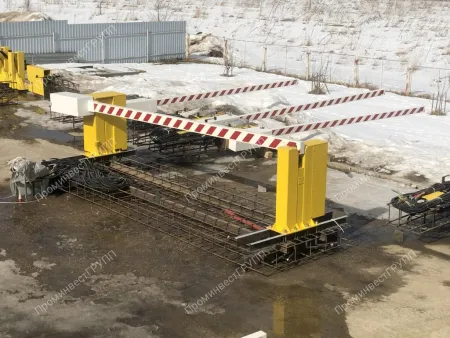 Противотаранный шлагбаум ШАП-L вертикальный, автоматический, 20 тонн