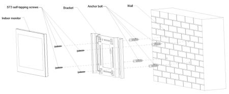 IP-видеодомофон сенсорный 10" Dahua DHI-VTH5341G-W