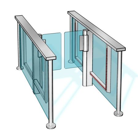 Сенсорный барьер dormakaba Argus HSB-E08, 1 проход
