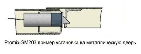 Электромеханический замок НО Promix-SM203.00 (Шериф-3В)
