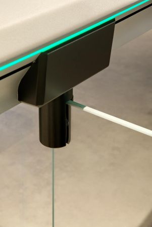 Распашной турникет Magnetic mWing с закаленными створками 900 мм