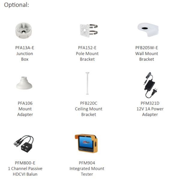 Уличная HD-CVI видеокамера 2Мп Dahua DH-HAC-T2A21P-0280B