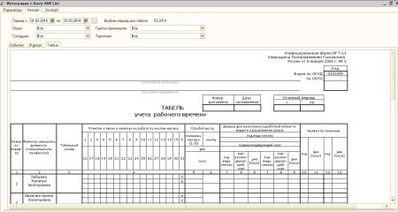 Модуль интеграции с 1С Anviz InTime 1С Модуль интеграции с 1С Anviz InTime 1С