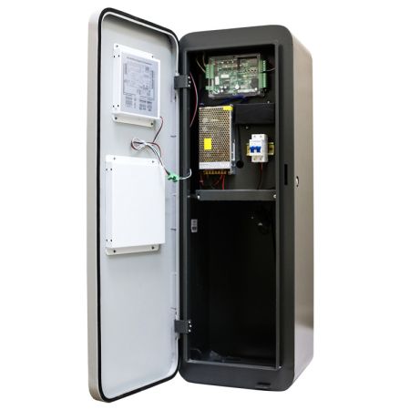 Комплект автоматического шлагбаума ZKTeco BG1030R с прямой стрелой 3 метра