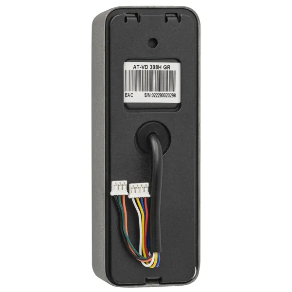 Вызывная панель AccordTec AT-VD308H GR темно-серый, с видеокамерой