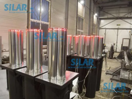 Противотаранный электромеханический боллард Silar ДПС 20.50.10ЭМ
