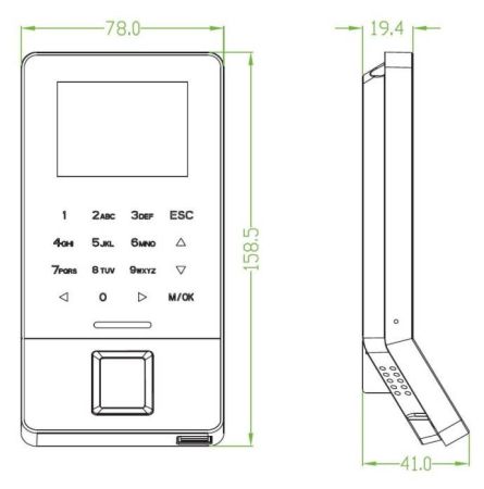 Биометрический контроллер Болид С2000-BIOACCESS-F22