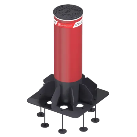 Противотаранный боллард Блокпост К4 RAL стационарный